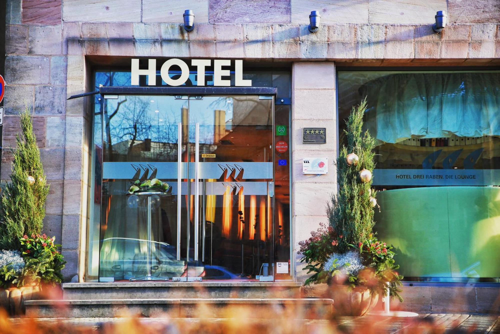 Hotel Drei Raben Nuremberg ภายนอก รูปภาพ