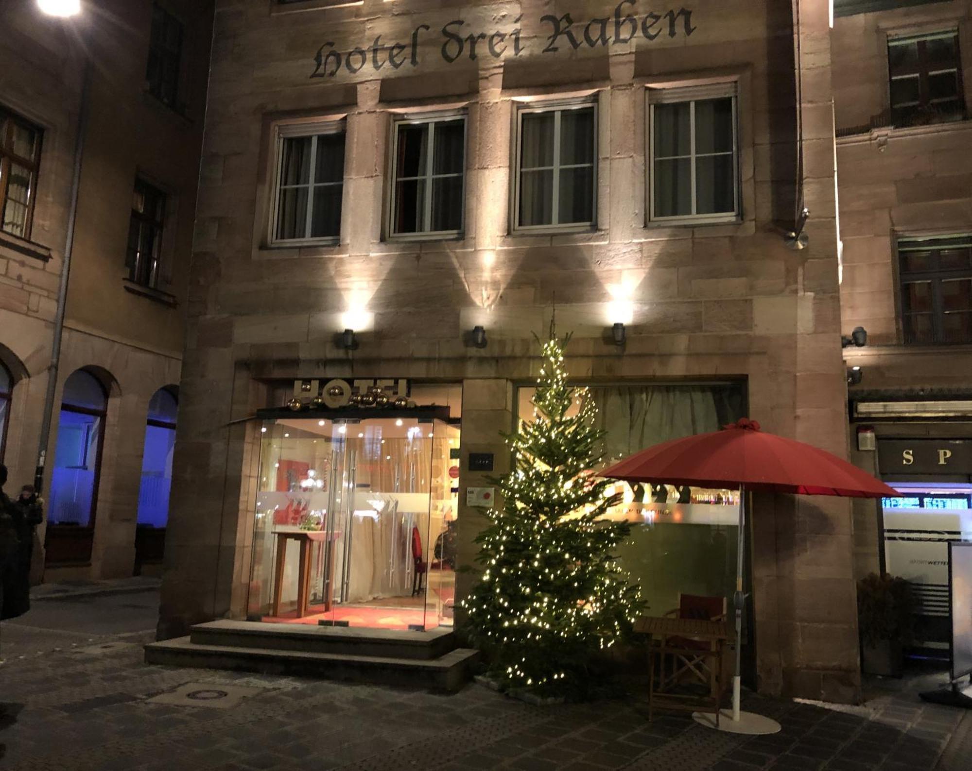 Hotel Drei Raben Nuremberg ภายนอก รูปภาพ