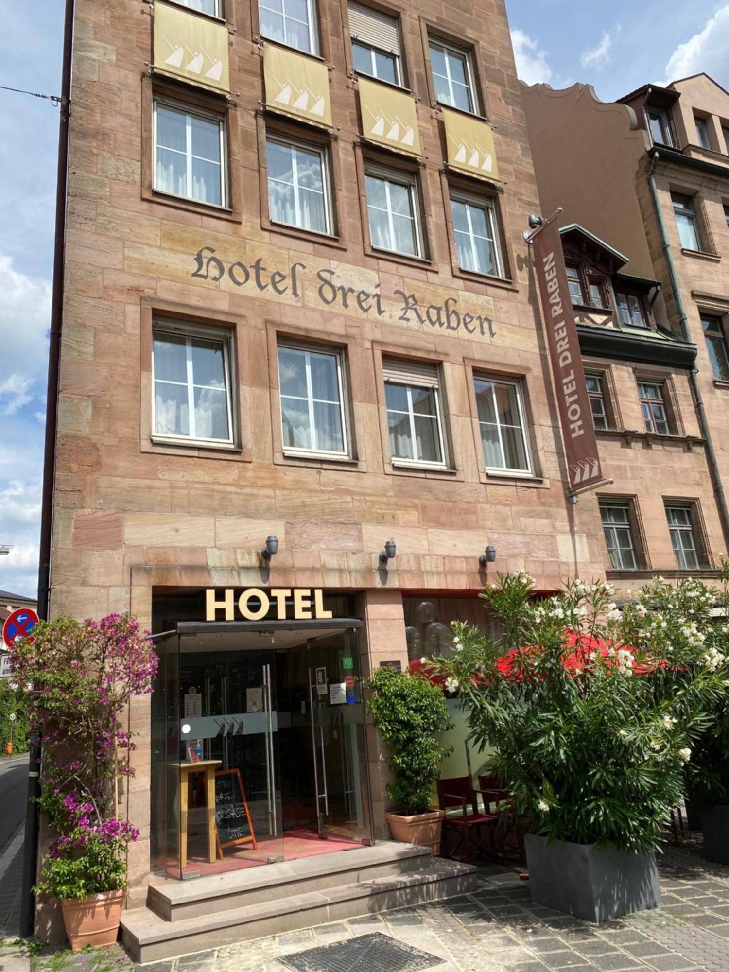 Hotel Drei Raben Nuremberg ภายนอก รูปภาพ