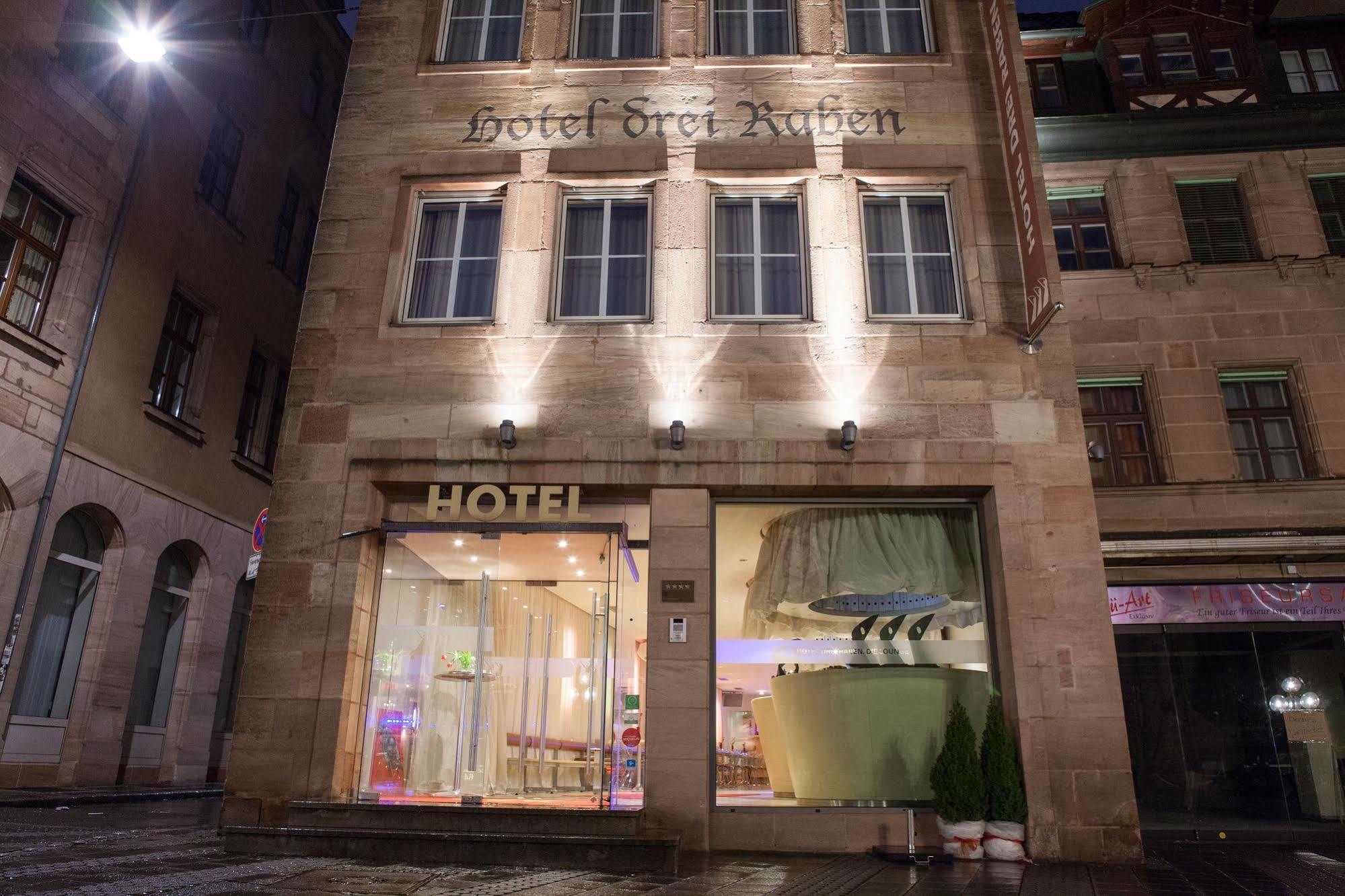 Hotel Drei Raben Nuremberg ภายนอก รูปภาพ
